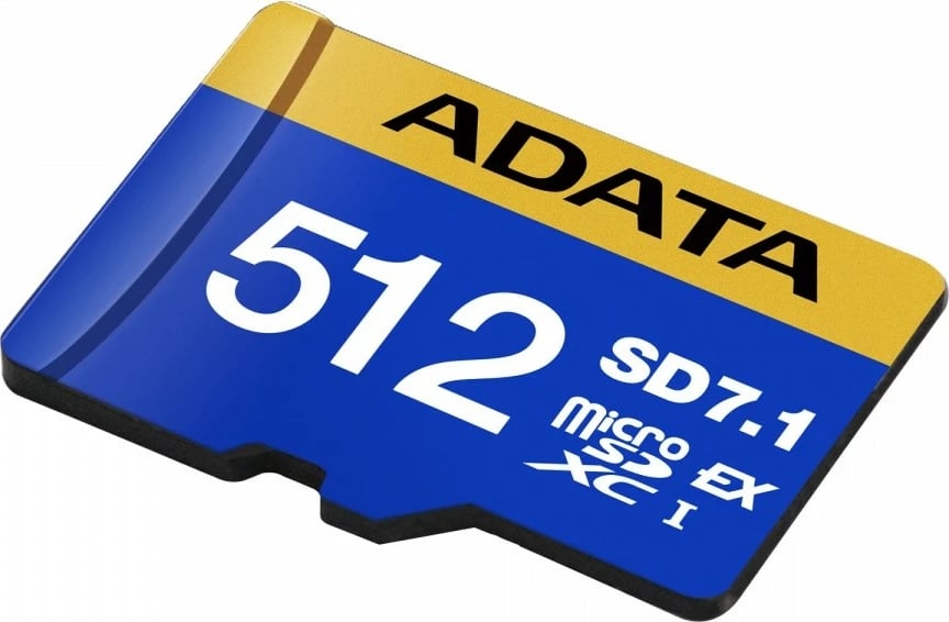 Kartë memorie microSDXC Adata Premier Extreme SD7.1, 512GB, 800/700 MB/s