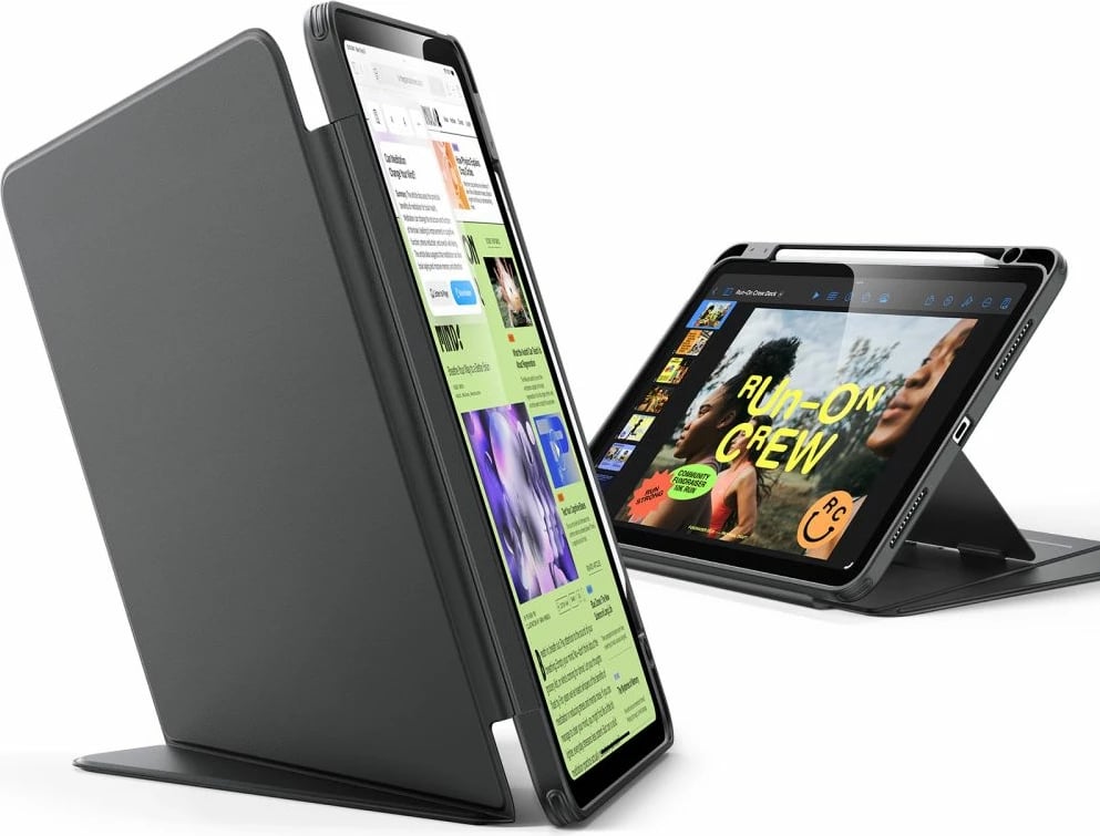 Mbështjellës ESR Flip Hybrid për iPad 10.9" (2020-2022) / 11" (2024-2025), i zi