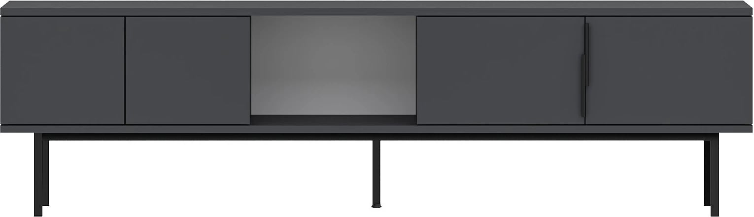 Komodë TV Skye Decor, ngjyrë antracit, Ramsey