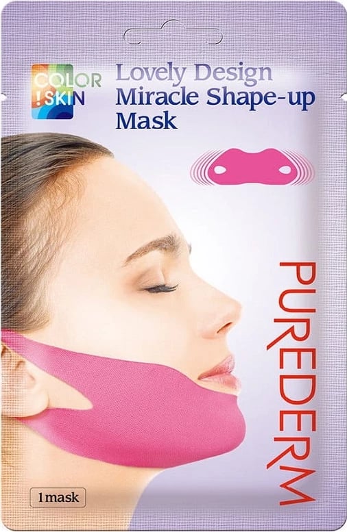 Maskë modeluese për mjekër Purederm Miracle Shape-Up Mask për femra, 1 copë