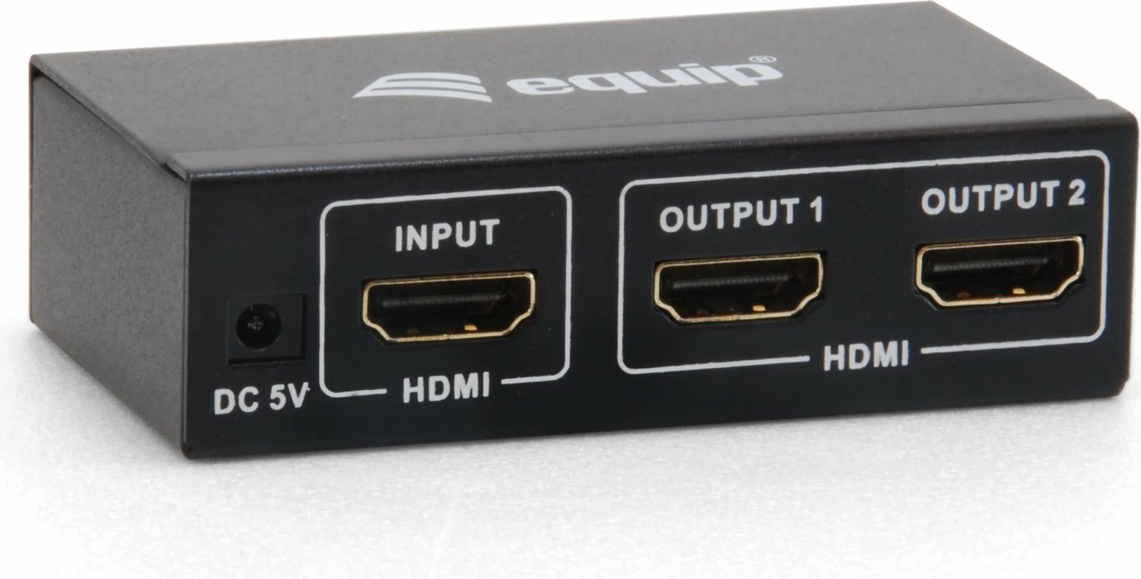 Ndajës HDMI 2-Portësh Equip, HDMI, 4096 x 2160 piksel, i zi