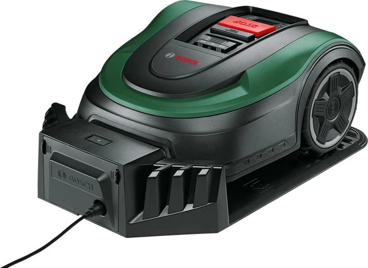 Robot për kositje bari Bosch Indego M 700, 18V, Li-Ion, zi/gjelbër