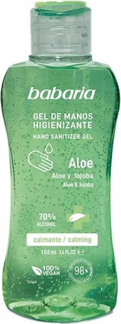 Xhel dezinfektues duarsh Babaria Aloe 100ml unisex