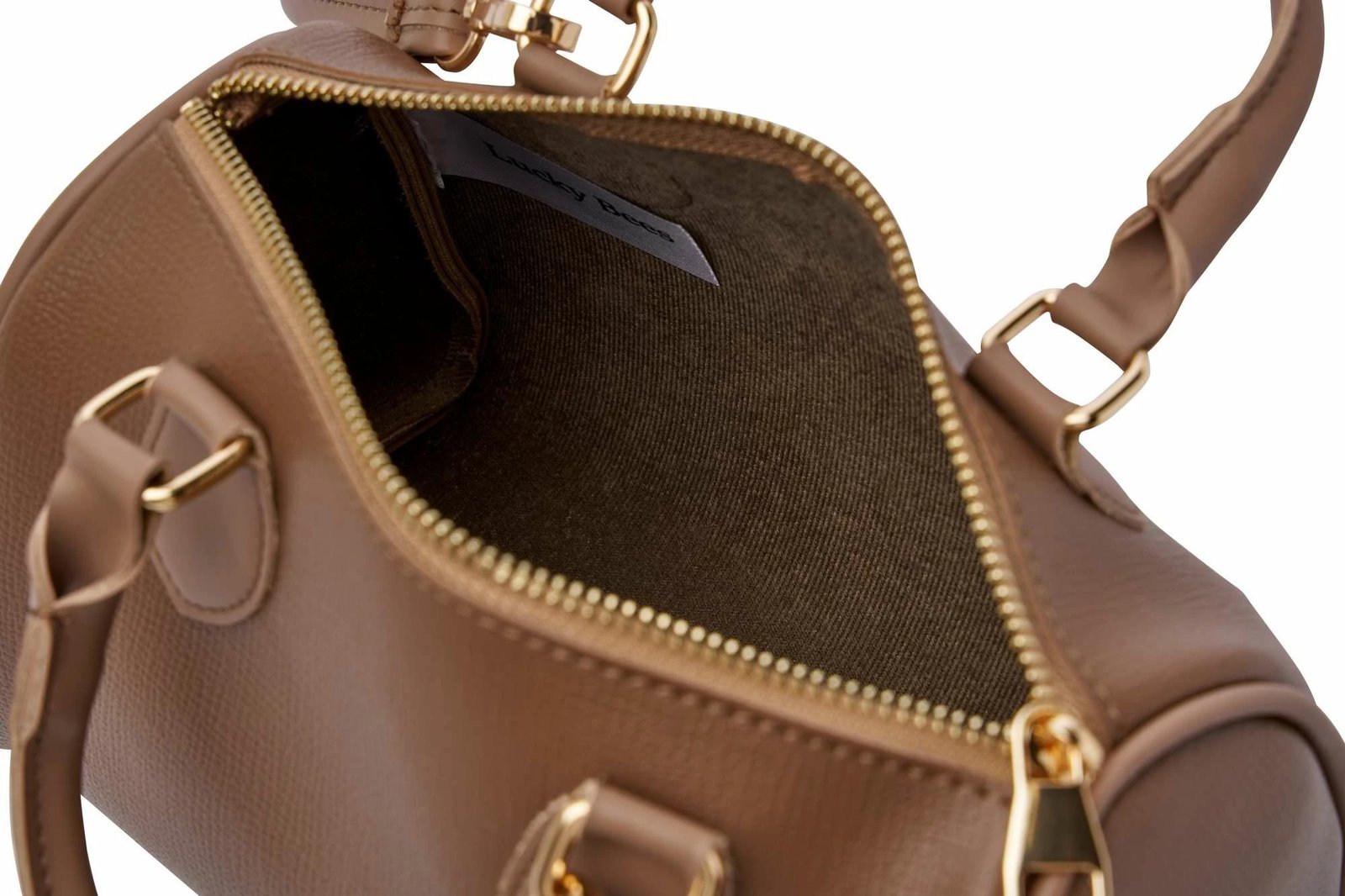 Çantë dore Lucky Bees, Joan, ngjyrë mink