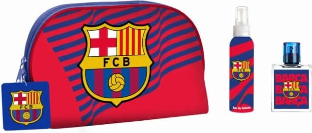 Eau de Toilette për meshkuj FC Barcelona set 3 pjesësh 50ml