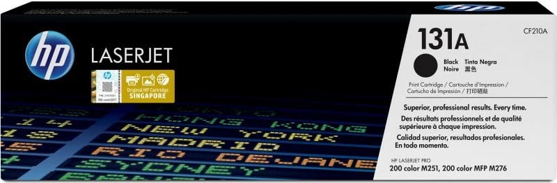 Toner, HP, 131A (CF210A), rendiment 1.100–1.700 faqe, e zezë