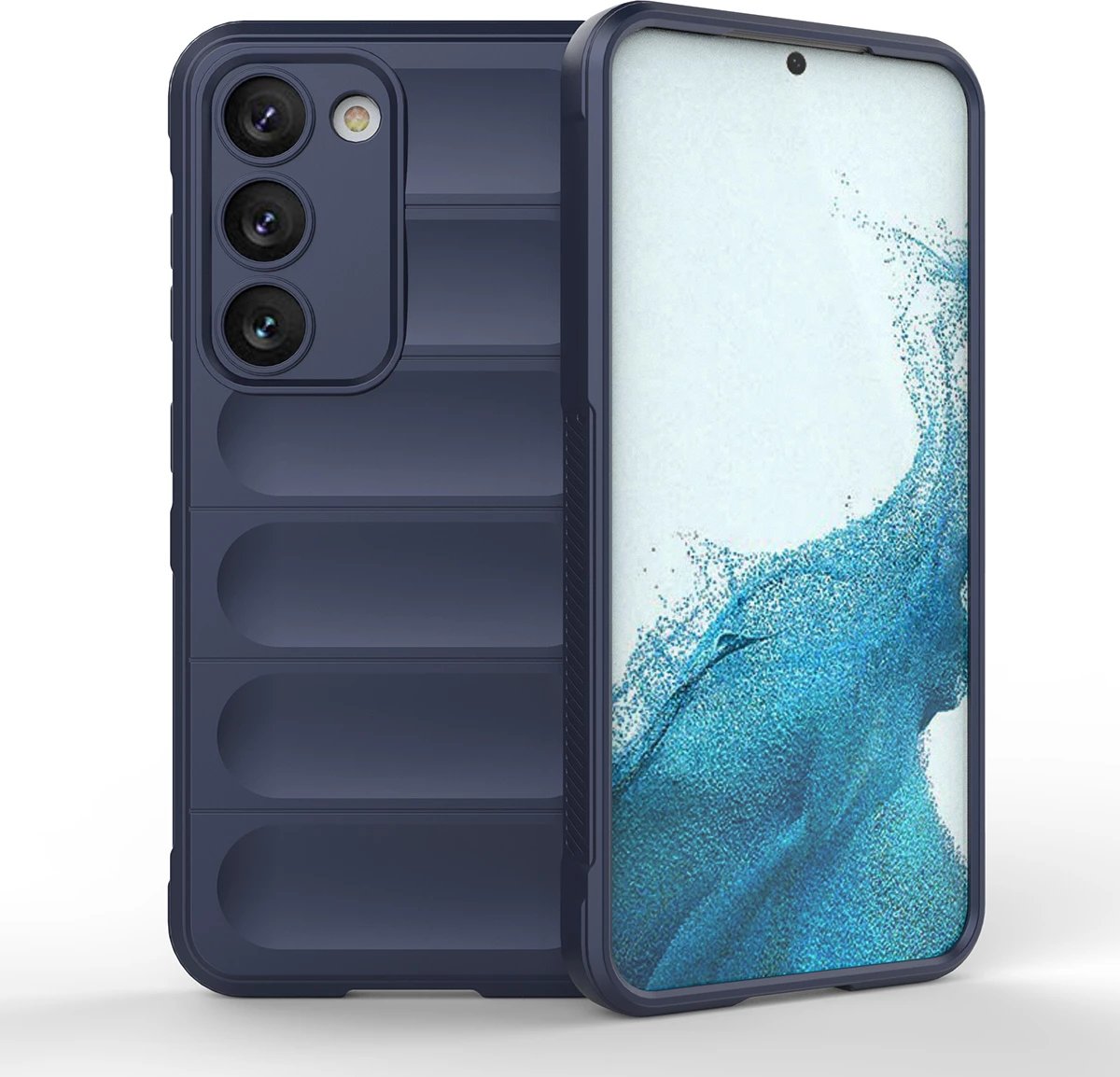 Mbështjellës Hurtel Magic Shield Case për Samsung Galaxy S23+, kaltër