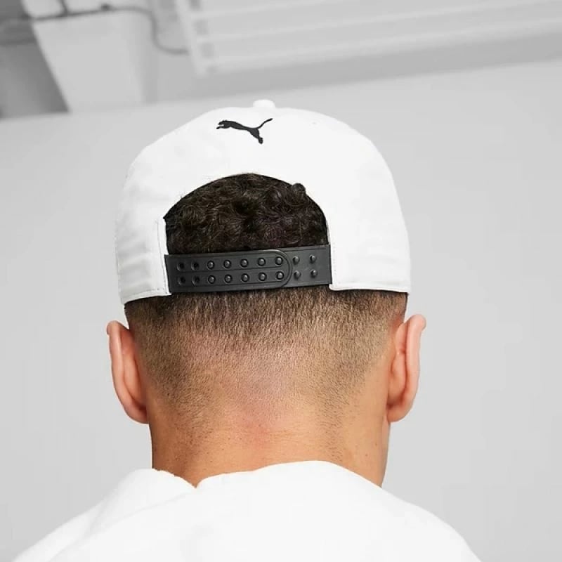 Kapelë Puma për meshkuj, e bardhë