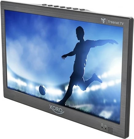 Televizor portativ XORO PTL 1050 V2, 10 inç, LCD, HD, DVB-T/T2, 3500mAh