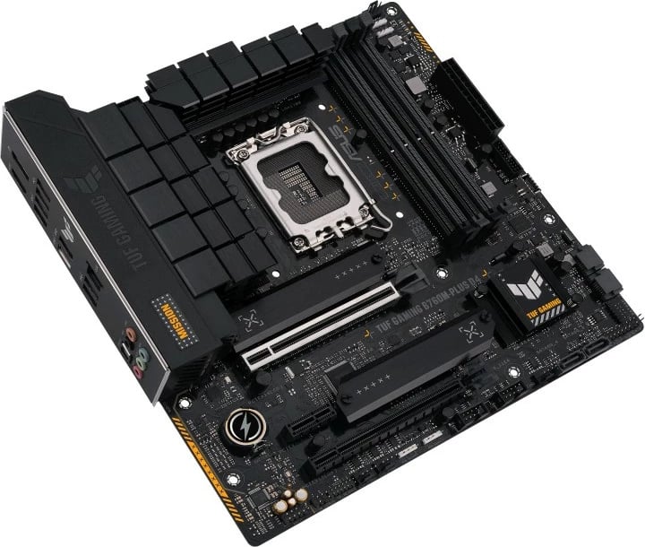 Pllakë amë ASUS TUF GAMING B760M-PLUS D4, Intel, LGA 1700, DDR4, 128 GB