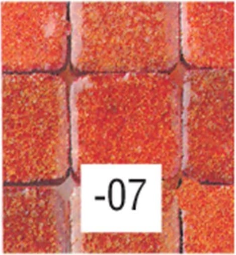 Mozaikë qeramike NEXT 5x5x3mm, 100 copë, Kafe