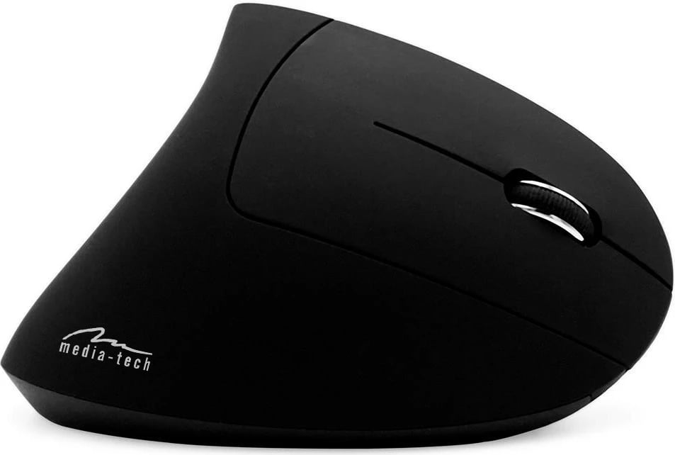 Maus vertikal pa tela Media-Tech Vertic RF MT1123, 2400 DPI, i zi