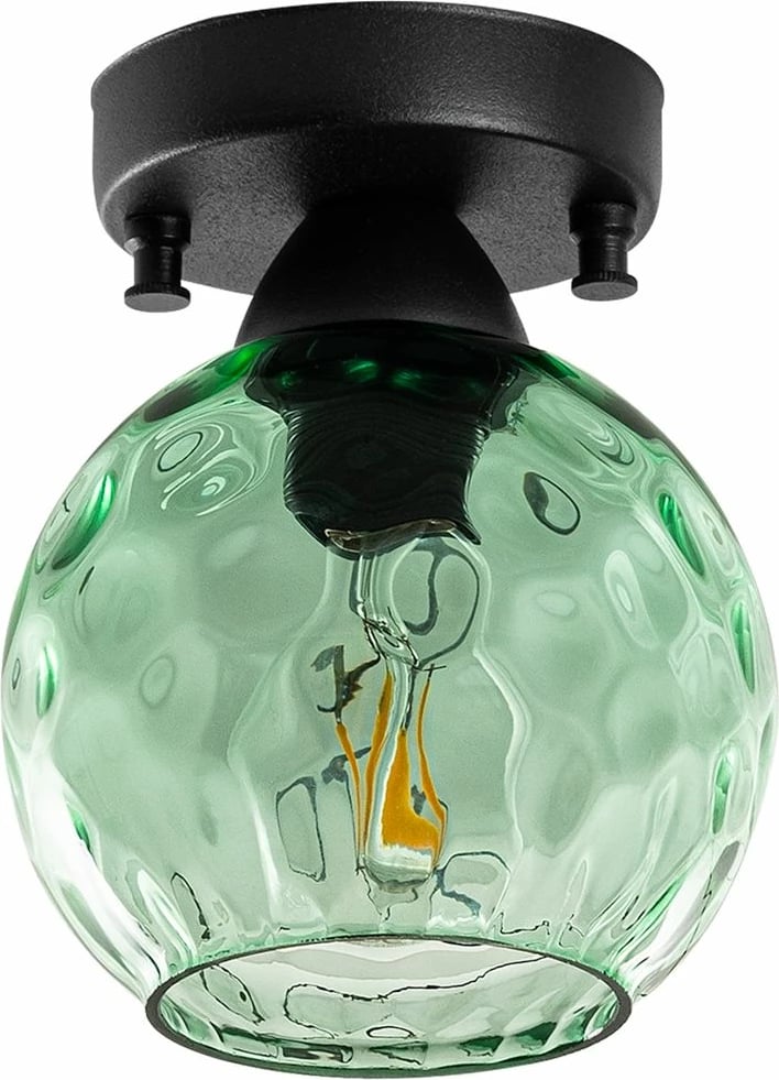 Llambë tavani Opviq Benek, ngjyrë mente dhe e zezë, 15x15x18cm