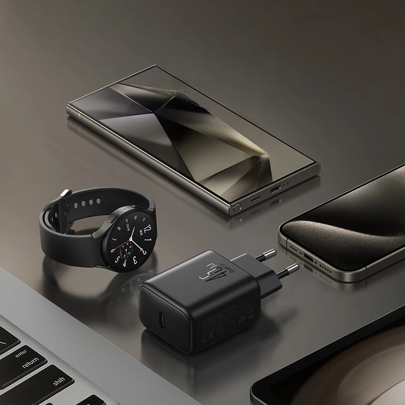 Karikues muri Joyroom JR-TCG13, 45W, GaN, USB-C, i zi