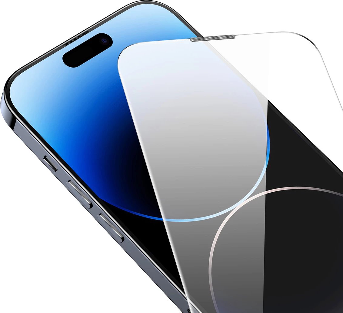 Mbrojtës ekrani tempered glass Baseus për iPhone 14 Pro Max, 0.3mm, me mbrojtje për altoparlant, Transparent Mbrojtës ekrani tempered glass Baseus për iPhone 14 Pro Max, 0.3mm, me mbrojtje për altoparlant, Transparent