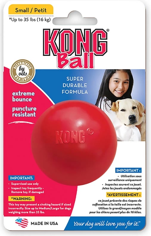 Lodër top për qen Kong