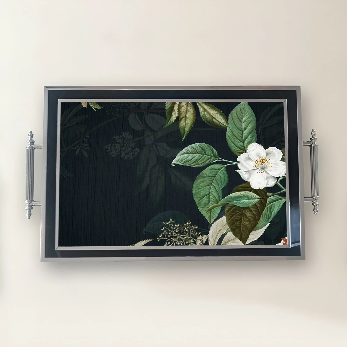 Tabaka prej qelqi, Aberto Design, TPG9902, shumëngjyrëshe Tabaka prej qelqi, Aberto Design, TPG9902, shumëngjyrëshe