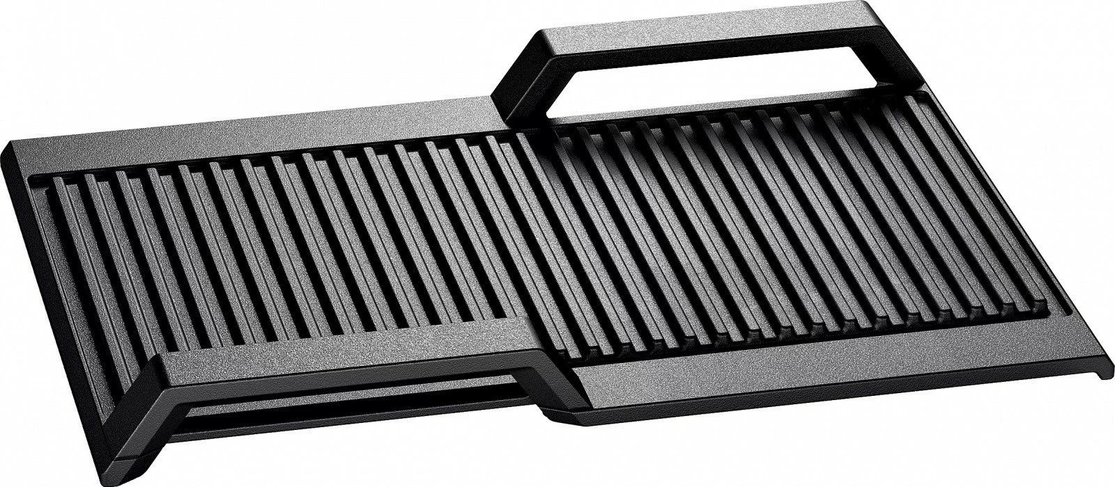 Pjatë grilli Siemens HZ390522 për induksion, qeramike, e zezë