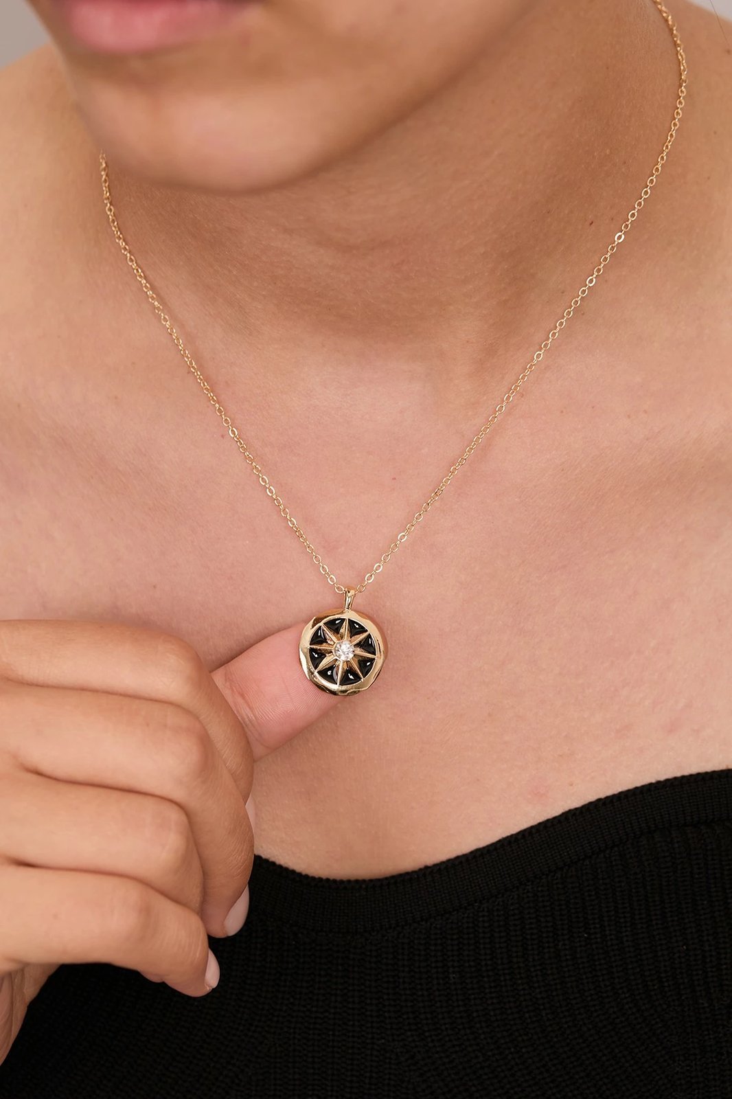 Qafore metalike, ngjyrë ari, Elika, CK9946