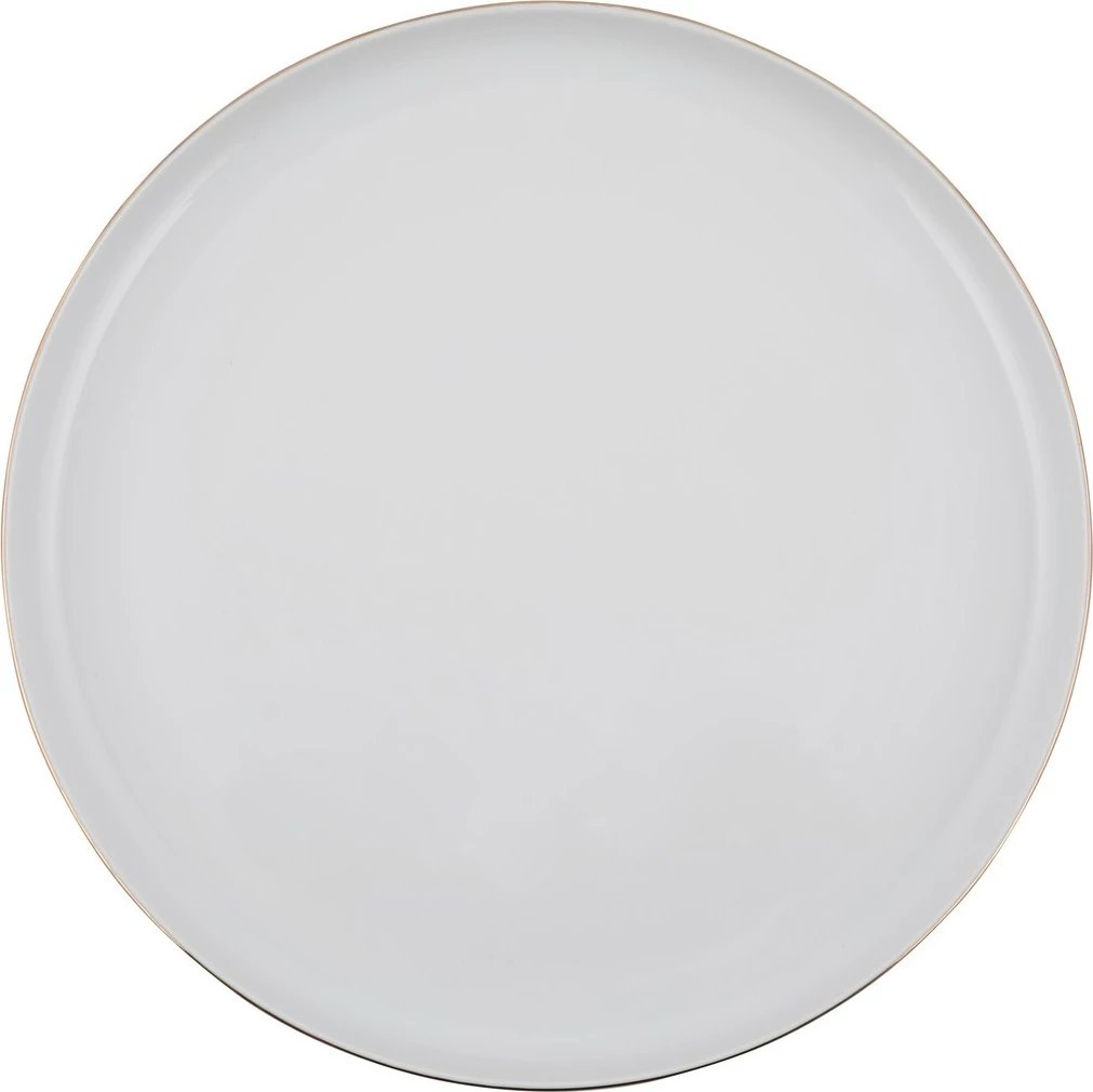 Set enësh për drekë (24 copë), Hermia Concept, MOD24Y220, ngjyrë ari dhe e bardhë