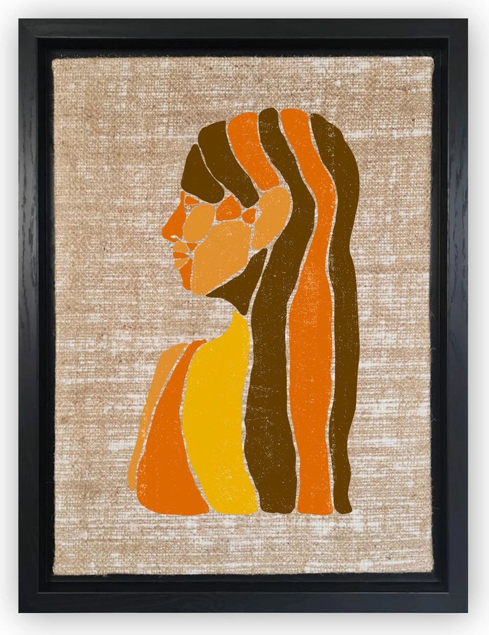 Pikturë dekorative në kanavacë Wallity, shumëngjyrëshe, LSJ919282282463, 36x46 cm