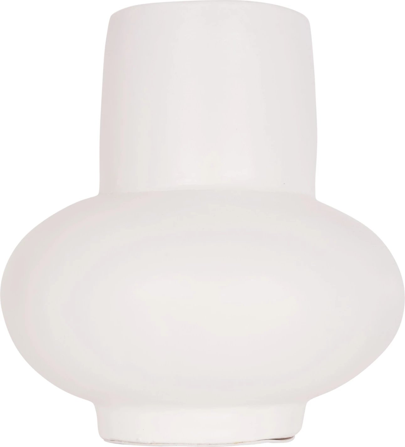 Vazo dekorative për tavolinë LEMA, terrakotë e bardhë, FH4664.02S, 22x22cm