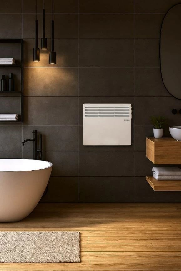 Ngrohës elektrik portativ N'OVEEN CH3350 me termostat, 1000W, i bardhë