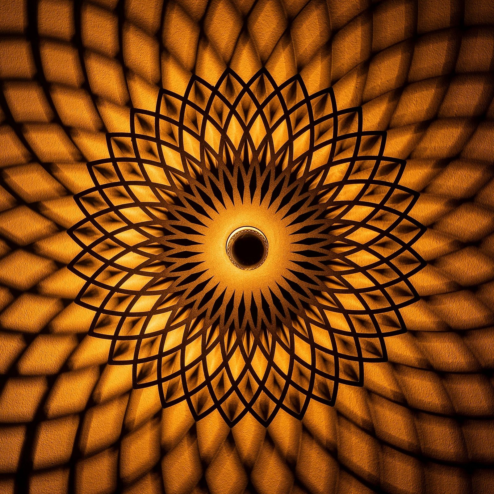 Llambë muri Opviq Fellini, e zezë, MR-987, 50x12x50cm