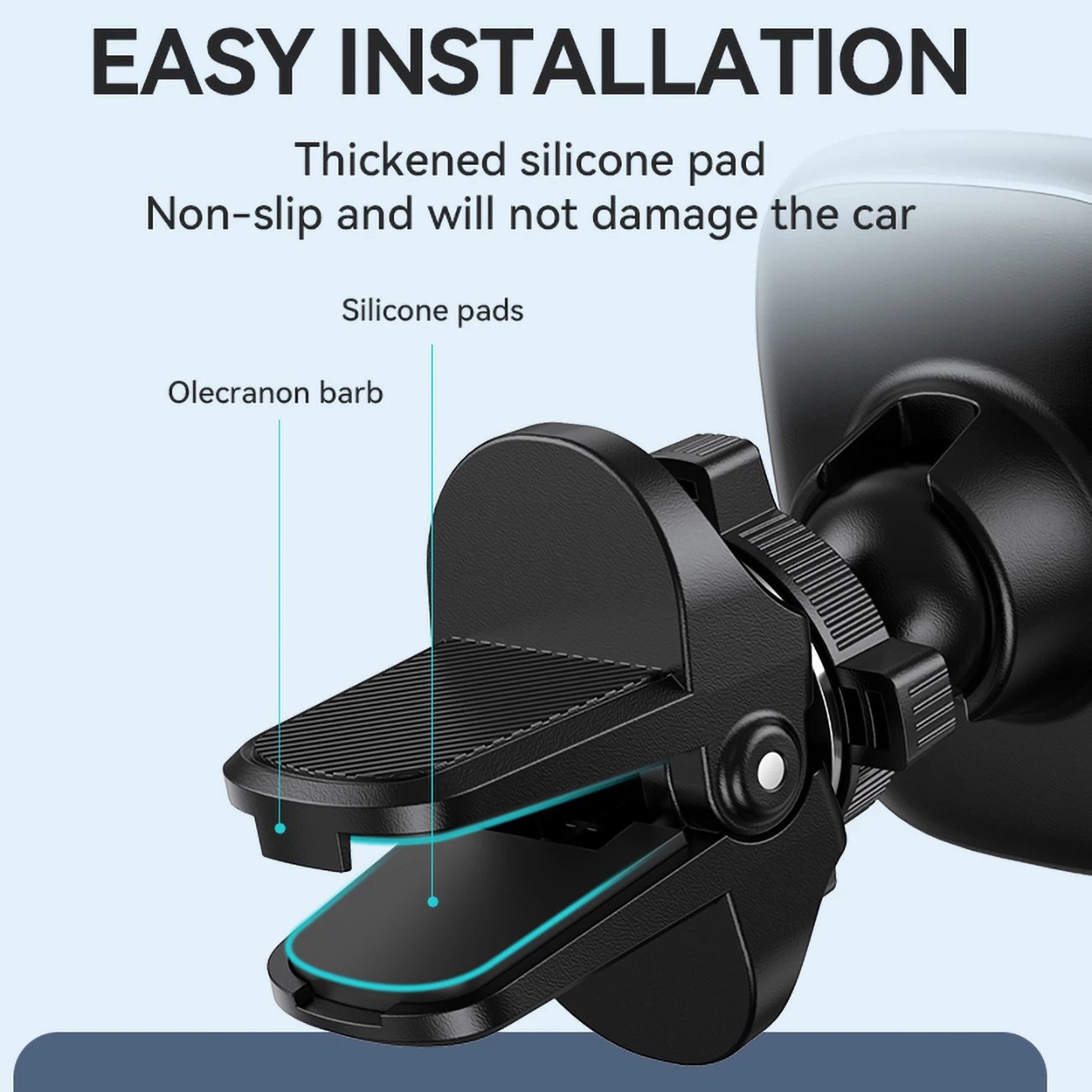 Mbështjellës magnetik për makinë Wozinsky WUMTK, për grilë ajri, i zi