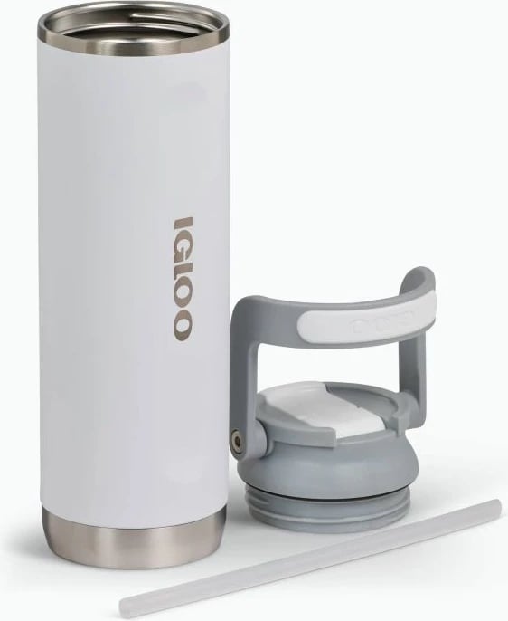 Gote Termike Inox 590ml Sportiv Bardhe