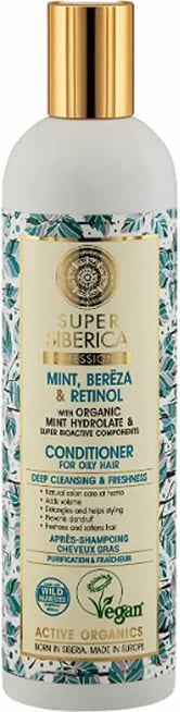 Kondicioner për flokë unisex Natura Siberica Deep Cleansing and Freshness, 400ml