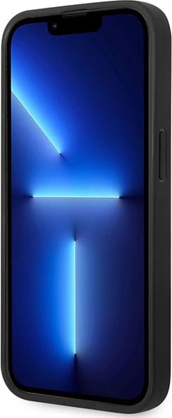 Mbështjellës BMW BMHMP14L22RPSK për iPhone 14 Pro 6.1", Leather Seats Pattern, MagSafe, i zi