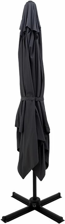 Ombrellë profesionale e varur, rotacion 360 shkallë, Raffaella,, alumin, 3x3m, antracit