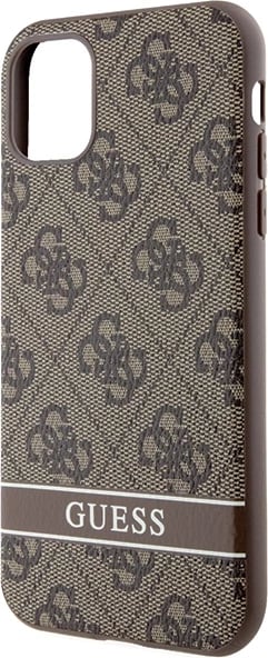 Mbështjellës Guess GUHCN61P4SNW për iPhone 11/XR, hardcase, kafe Mbështjellës Guess GUHCN61P4SNW për iPhone 11/XR, hardcase, kafe