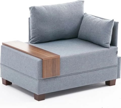 Karrige një vendëshe Fly Right, ngjyrë kaltër e çelët, Atelier del Sofa