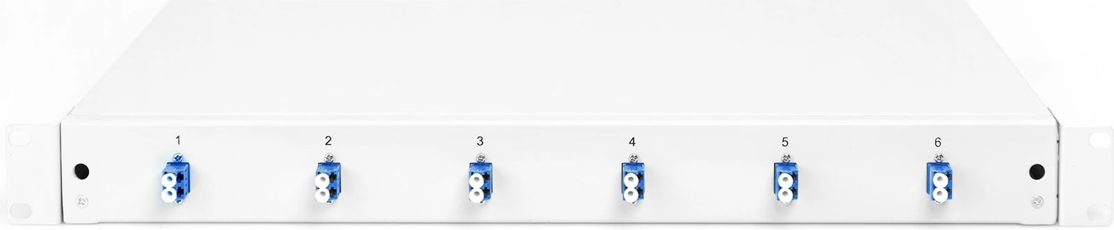 Kutia për fibra optike Digitus, LC, OS2, 6 porta, 1U, ngjyrë gri