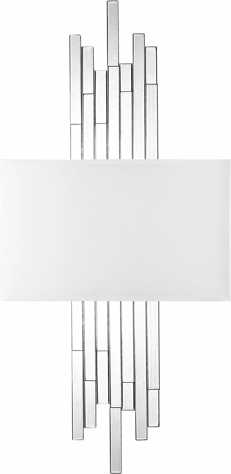 Llambë muri Opviq, Axıs - 15121, metal dhe pëlhurë, e bardhë