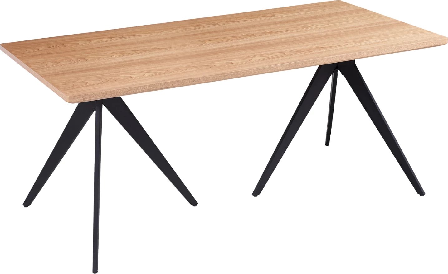 Tavolinë ngrënieje GRIPPEN FH9451.03 me furnir druri frashëri, ngjyrë natyrale, stil rustik, 180x90x75 cm