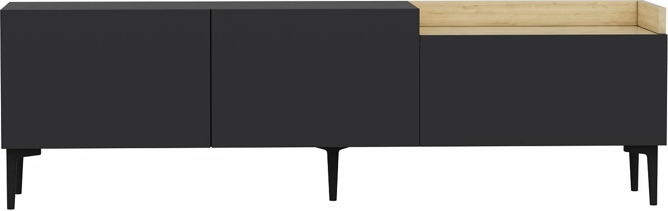 Komodë TV Hanah Home, Mia, ngjyrë antracit