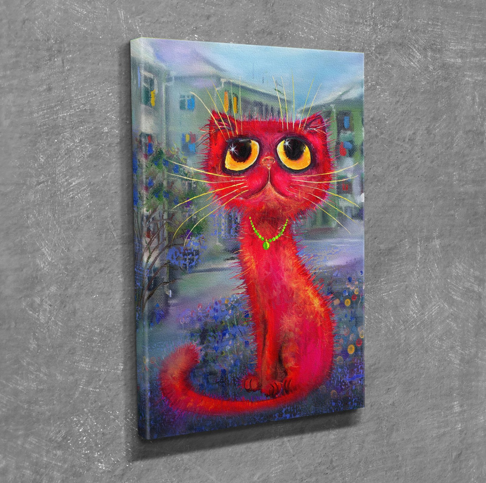 Pikturë dekorative në kanavacë Wallity, DC382, shumëngjyrëshe, 30x40cm