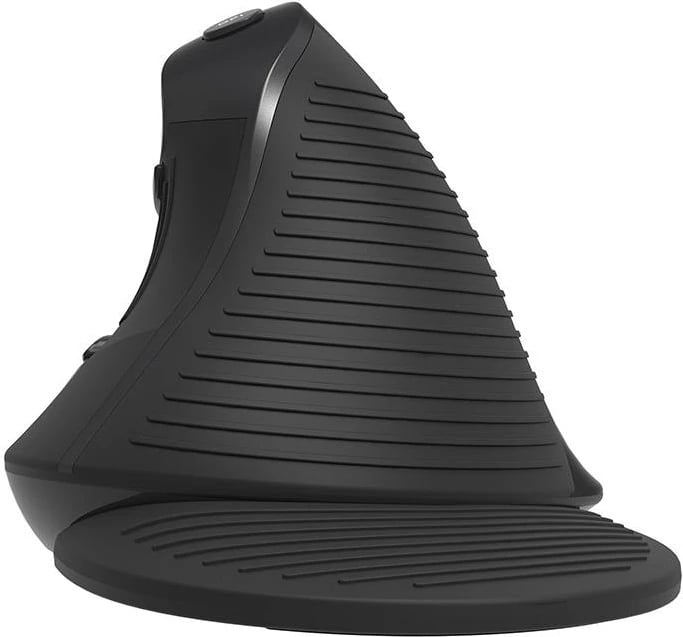 Maus vertikal pa tela Delux M618G DB, Bluetooth/2.4G, gri