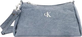 Çantë Calvin Klein femra, e kaltërt e çelët