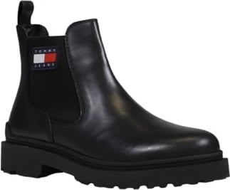 Çizme për meshkuj Tommy Hilfiger, të zeza