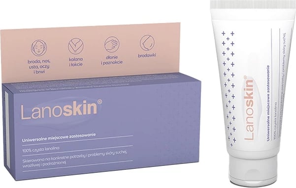 Krem trupi dhe buzësh Ziołolek Lanoskin 100% Pure Lanolin 30g
