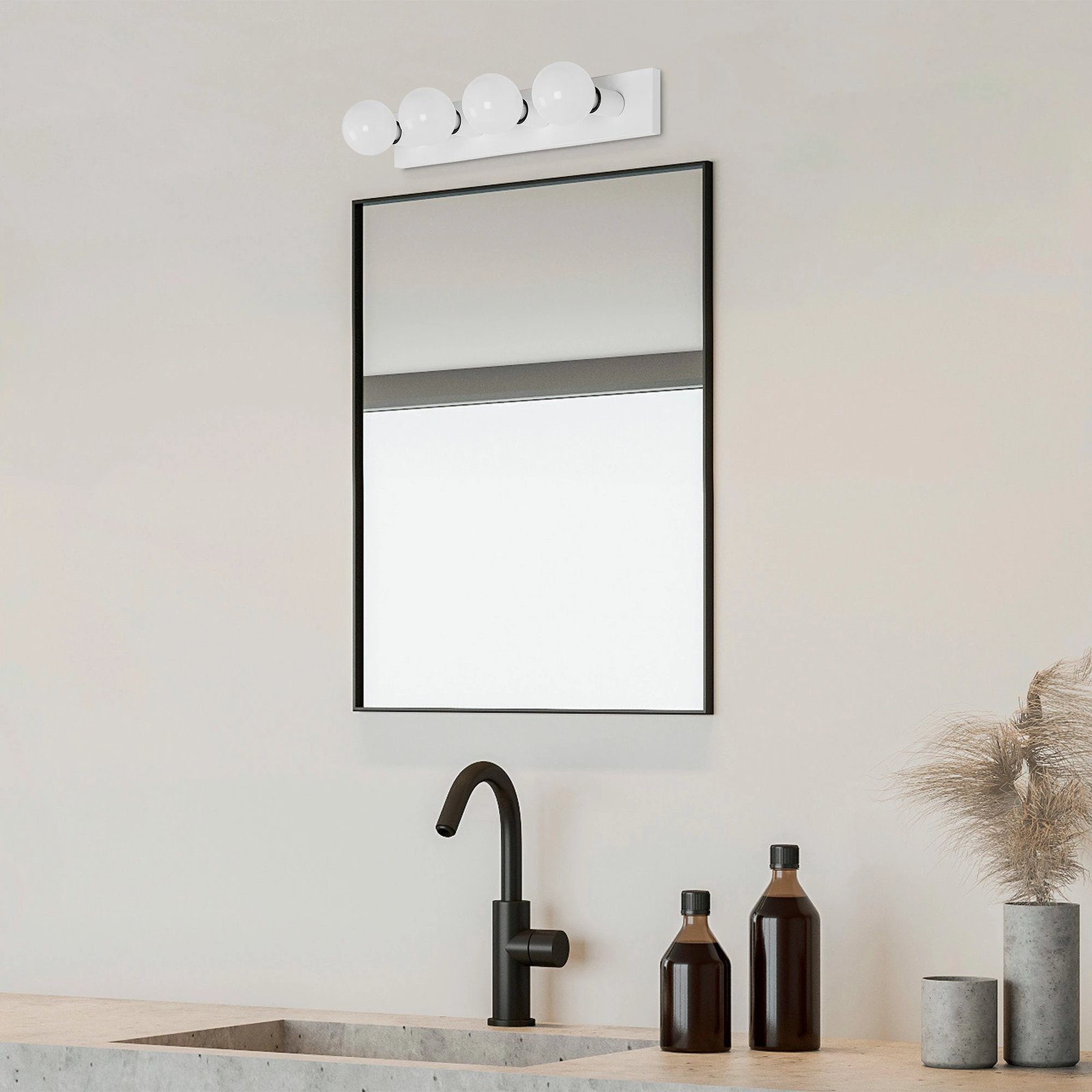 Llambë muri Opviq, Mirro - 12241, e bardhë