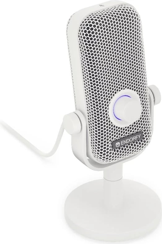Mikrofon tavoline ENDORFY Solum Voice S Onyx White, USB Type-C, i bardhë