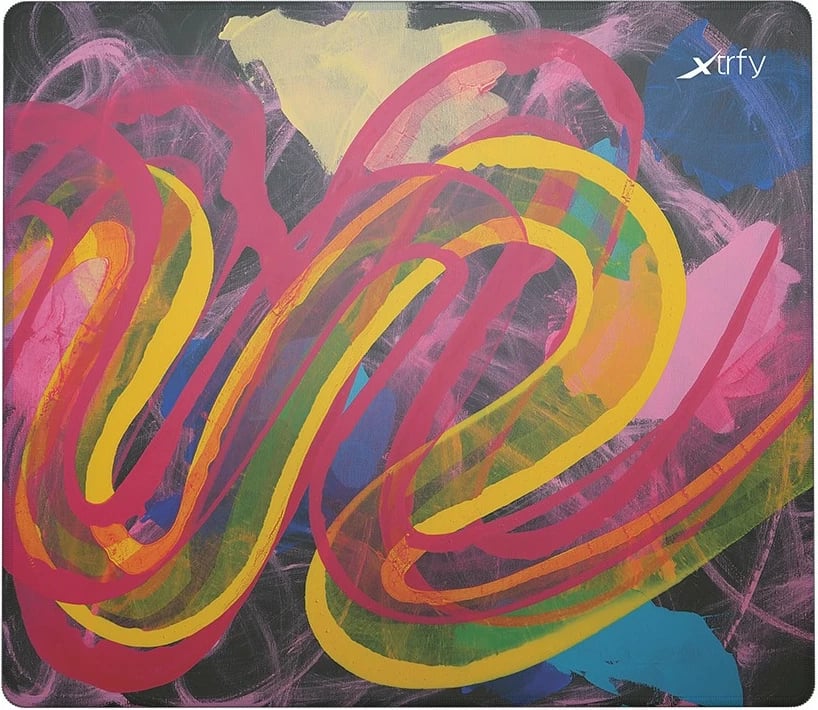 Mauspad Cherry XTRFY GP4, Multicolour, 460x400mm, Bazë kundër rrëshqitjes