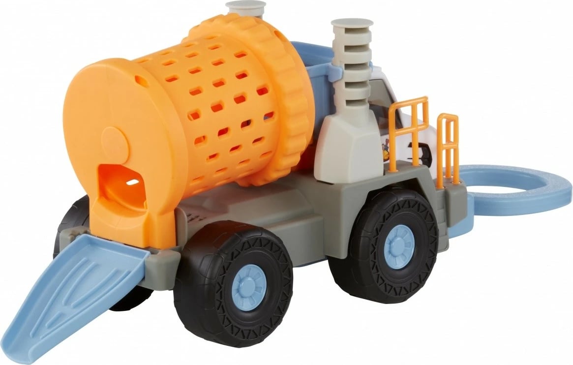 Set kamion minierash Little Tikes Mining Truck Big Adventures, plastikë, 27 cm, azure/gri/portokalli/e bardhë