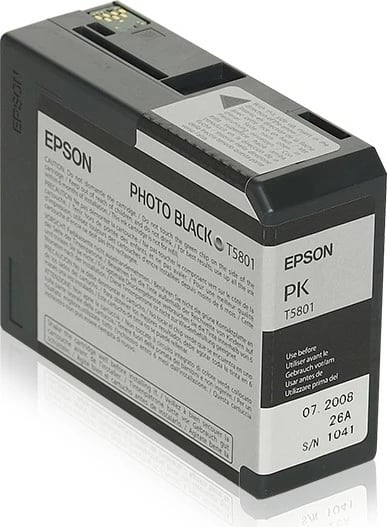 Toner Epson T580100, Photo black, 80 ml, për Stylus Pro 3800/3880