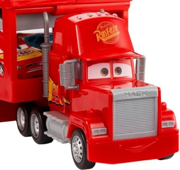 Kamion transportues lodër Mattel Cars Mater HDN03, 33 cm, i kuq